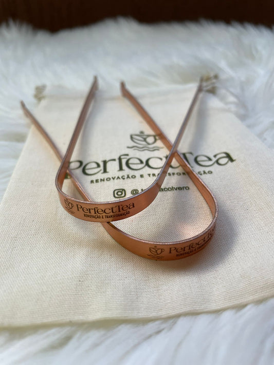 Raspador de Língua de Cobre PerfectTea